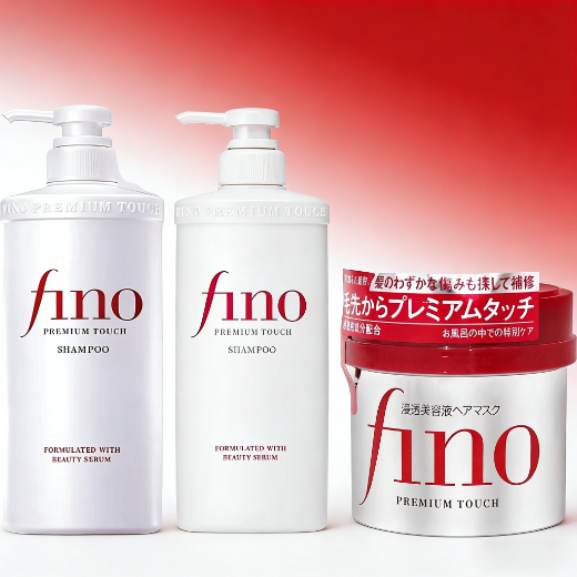Hair Care Fino - Fino Ölkontrolle Flauschiges Shampoo Conditioner Tiefenpflege