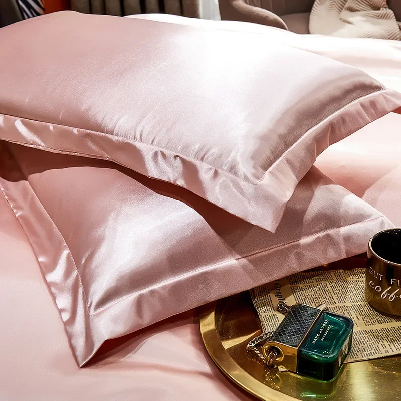 Satin Pillowcase Silk - 2 Stück Kissenbezüge aus 100 %