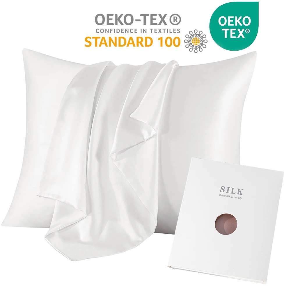 Satin Pillowcase Silk - 6A 30MM 100% Zweiseitige Reine Natürliche