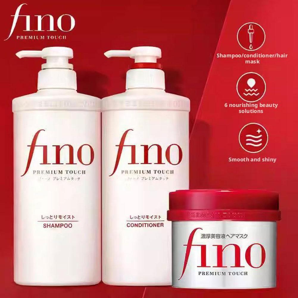 Hair Care Fino - 550ML Fino Japanisches Ölkontroll-Shampoo & Conditioner