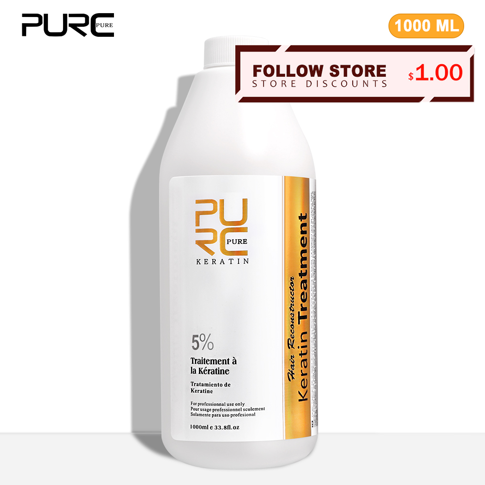 Hair Care Keratin - Purc 5% Keratin Glättung behandlung krause
