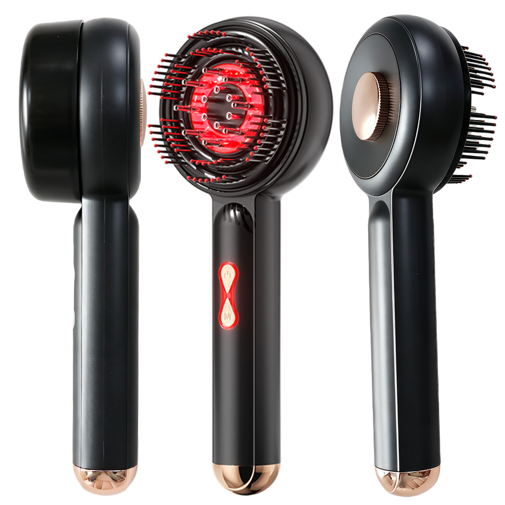 Hair Care Salon - 2-in-1 Elektrischer Kopfhautmassagekamm, Multifunktionsgerät für Haarpflege