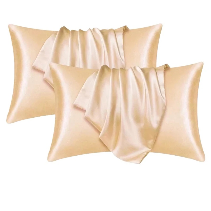 1/2 Stück Satin-Seidenkissenbe – Satin Pillowcase Silk Bewertung und Preis