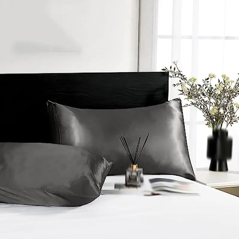 1/2 Stück Satin-Seidenkissenbe – Satin Pillowcase Silk Bewertung und Preis
