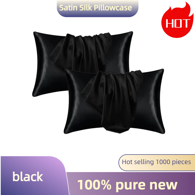 1/2 Stück Satin-Seidenkissenbe – Satin Pillowcase Silk Bewertung und Preis