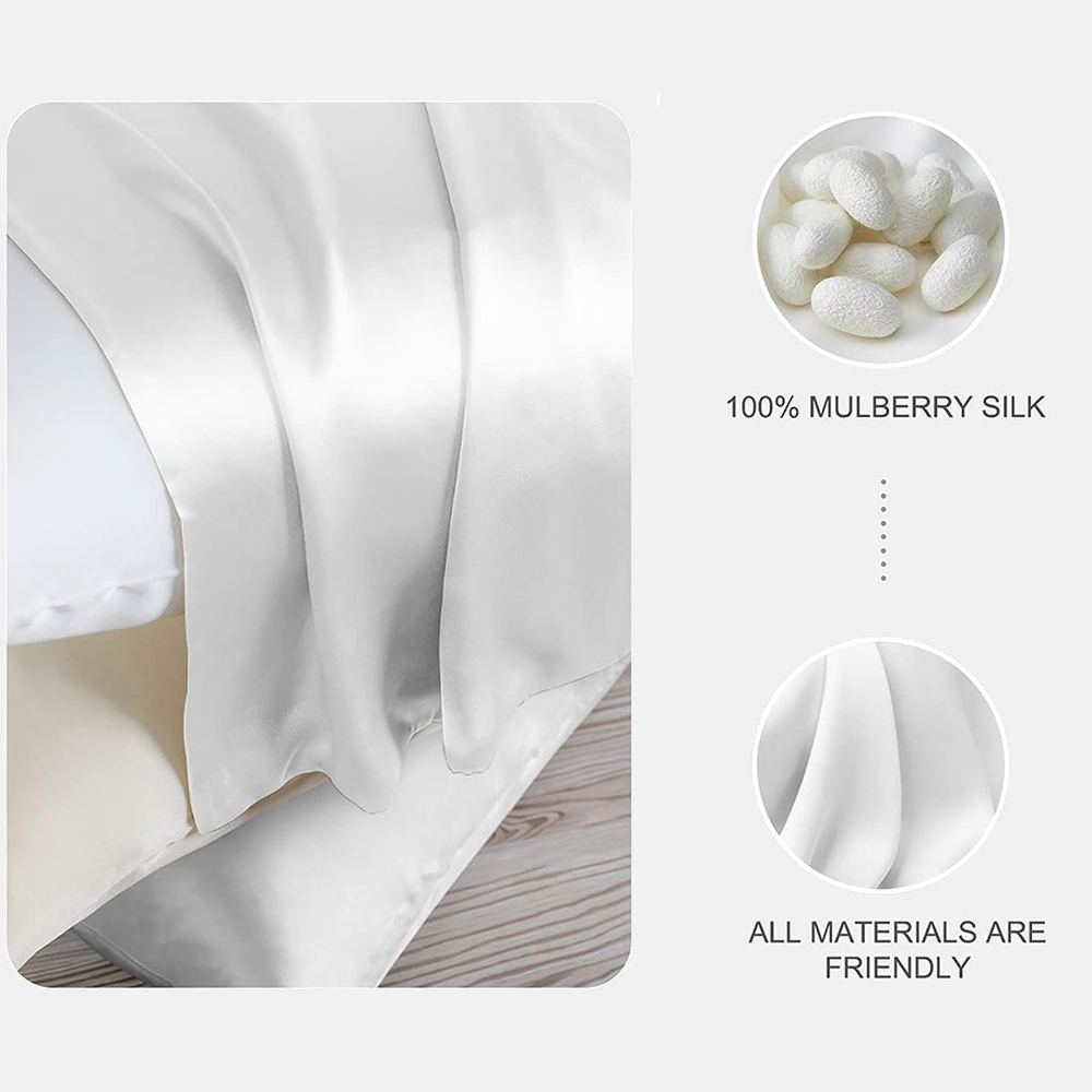 6A 30MM 100% Zweiseitige Reine – Satin Pillowcase Silk Bewertung und Preis