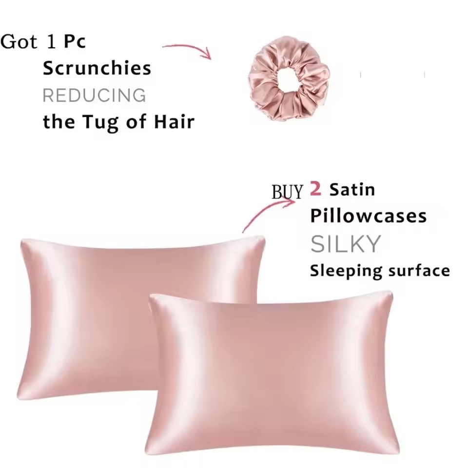 Kuup 1 stücke Kissenbezug Kiss – Satin Pillowcase Silk Bewertung und Preis