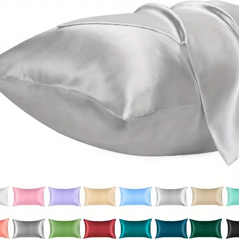 1 Stück Satin-Kissenbezug für  – Satin Pillowcase Silk Bewertung und Preis