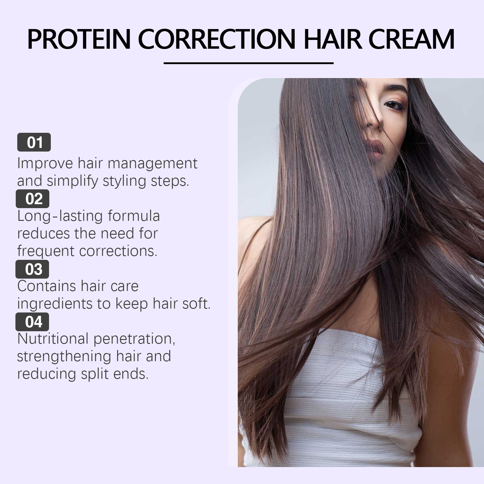 Protein-Haarglättungscreme mit – Hair Care Keratin Bewertung und Preis